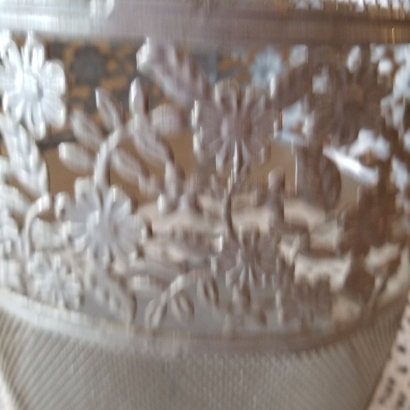 Metal Lantern 7" wide x 17" tall - Picture 9 of 10